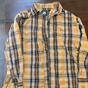 Resistol University pearl snap shirt size XL